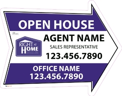 Right At Home-Directional Signs Arrow-24x19-No1