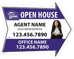 Right At Home-Directional Signs Arrow-24x19-No2