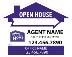 Right At Home-Directional Signs House-24x19-No1