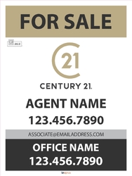 Century 21-For Sale Signs-24x32-No3