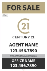Century 21-For Sale Signs-24x36-No3