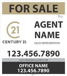 Century 21-For Sale Signs-32x36-No1