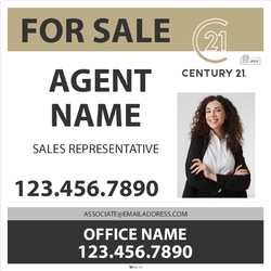 Century 21-For Sale Signs-36x36-No2