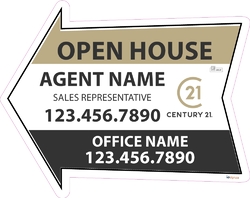 Century 21-Directional Signs-Arrow-24x19-No1