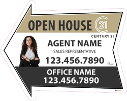 Century 21-Directional Signs-Arrow-24x19-No2