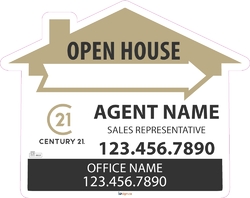 Century 21-Directional Signs-House-24x19-No1
