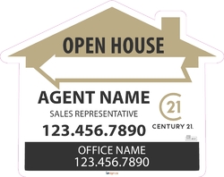 Century 21-Directional Signs-House-24x19-No1