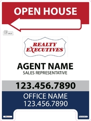 Realty Executives-Sandwich Boards-With Feet-Small-18x24-No2