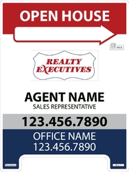 Realty Executives-Sandwich Boards-With Feet-Medium-24x32-No2