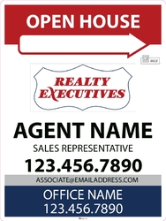 Realty Executives-Sandwich Boards-Without Feet-Small-18x24-No1 