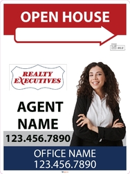 Realty Executives-Sandwich Boards-Without Feet-Small-18x24-No2