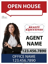 Realty Executives-Sandwich Boards-Without Feet-Small-18x24-No2