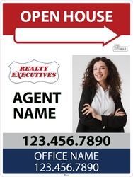 Realty Executives-Sandwich Boards-Without Feet-Medium-24x32-No1 