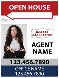 Realty Executives-Sandwich Boards-Without Feet-Medium-24x32-No1 