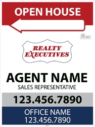 Realty Executives-Sandwich Boards-Without Feet-Medium-24x32-No3
