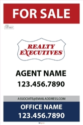 Realty Executives-For Sale Signs-24x36-No3