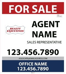 Realty Executives-For Sale Signs-32x36-No1