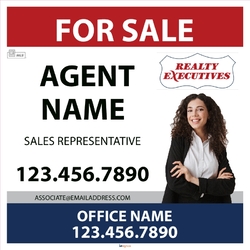 Realty Executives-For Sale Signs-36x36-No2