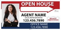 Realty Executives-Directional Signs Standard-24x12-No2