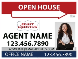 Realty Executives-Directional Signs Standard-24x18-No2