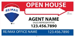 Remax-Directional Signs standard-24x12-No1