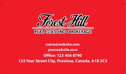 Forest Hill-Standard Business Cards-No2