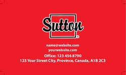 Sutton-Standard Business Cards-No2
