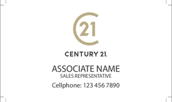 Century 21-Standard Business Cards-No1