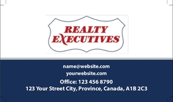  Realty Executive-Standard Business Cards-No2