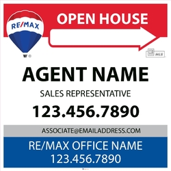 Remax-Directional Signs standard- 24x24-No2