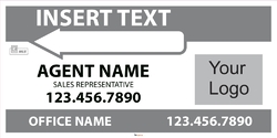 Create Your Own Brand-Directional Signs Standard-24x12-No1