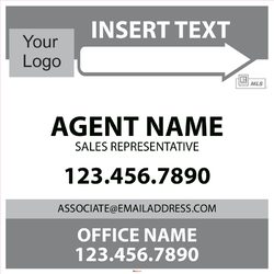 Create Your Own Brand-Directional Signs Standard-24x24-No1