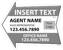 Create Your Own Brand-Directional Signs-Arrow-24x19-No1