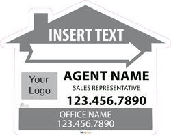 Create Your Own Brand-Directional Signs-House-24x19-No1