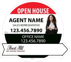  Forest Hill-Directional Signs Circle-22x19-No2