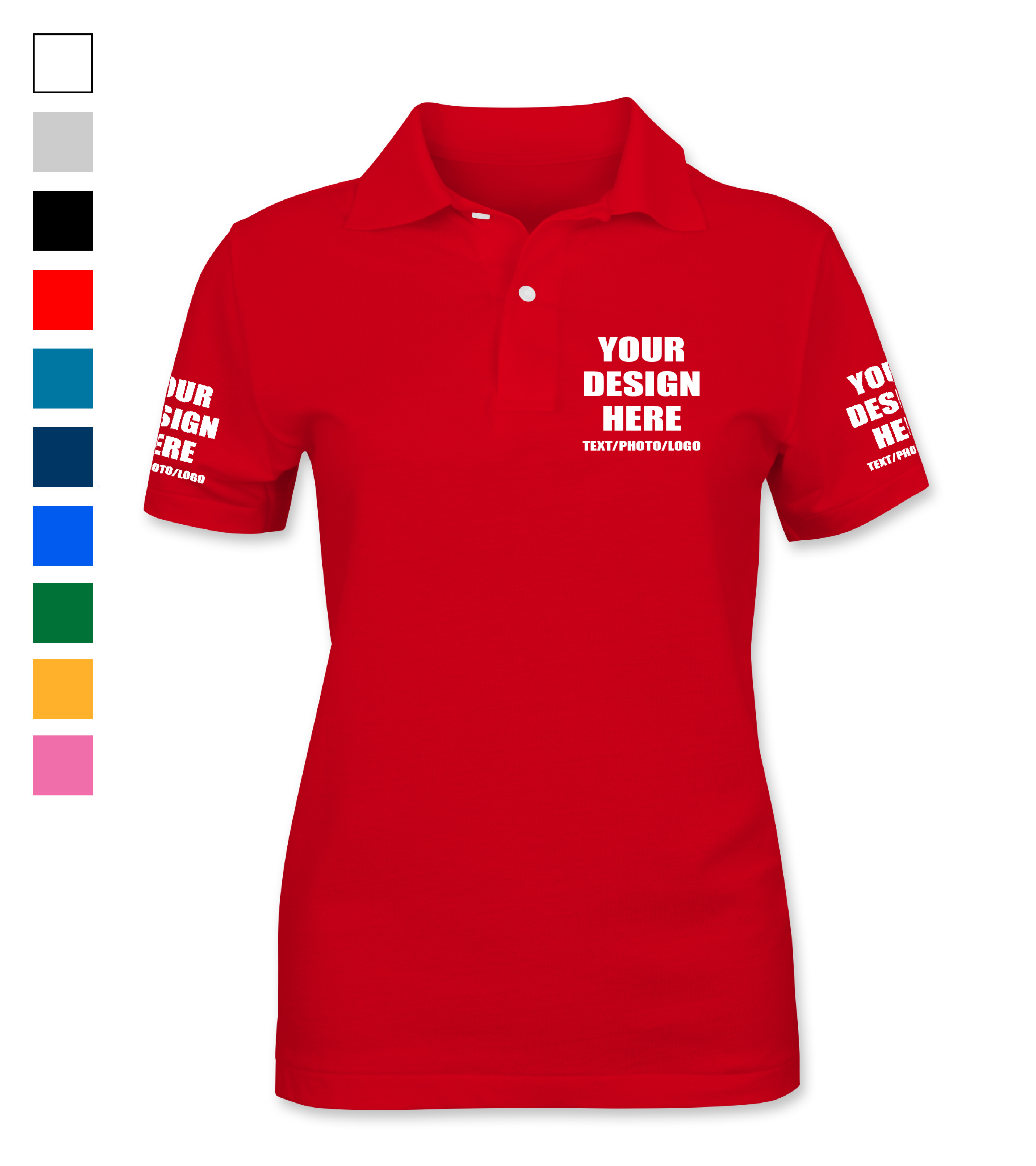 Ladies' Polo Shirt (Polyester)