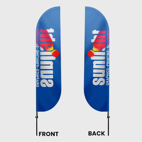 Single sided Print Thru Reverse