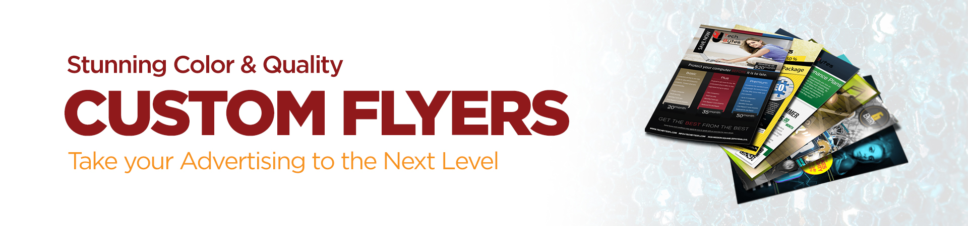Custom Flyers Banner