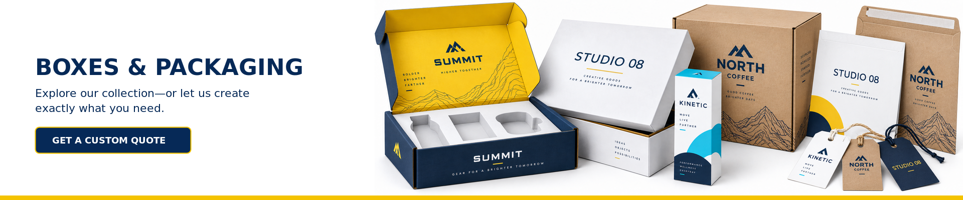 Boxes & Packaging Banner