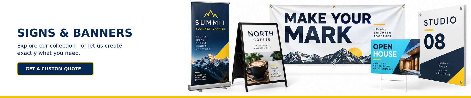 Signs & Banners Banner