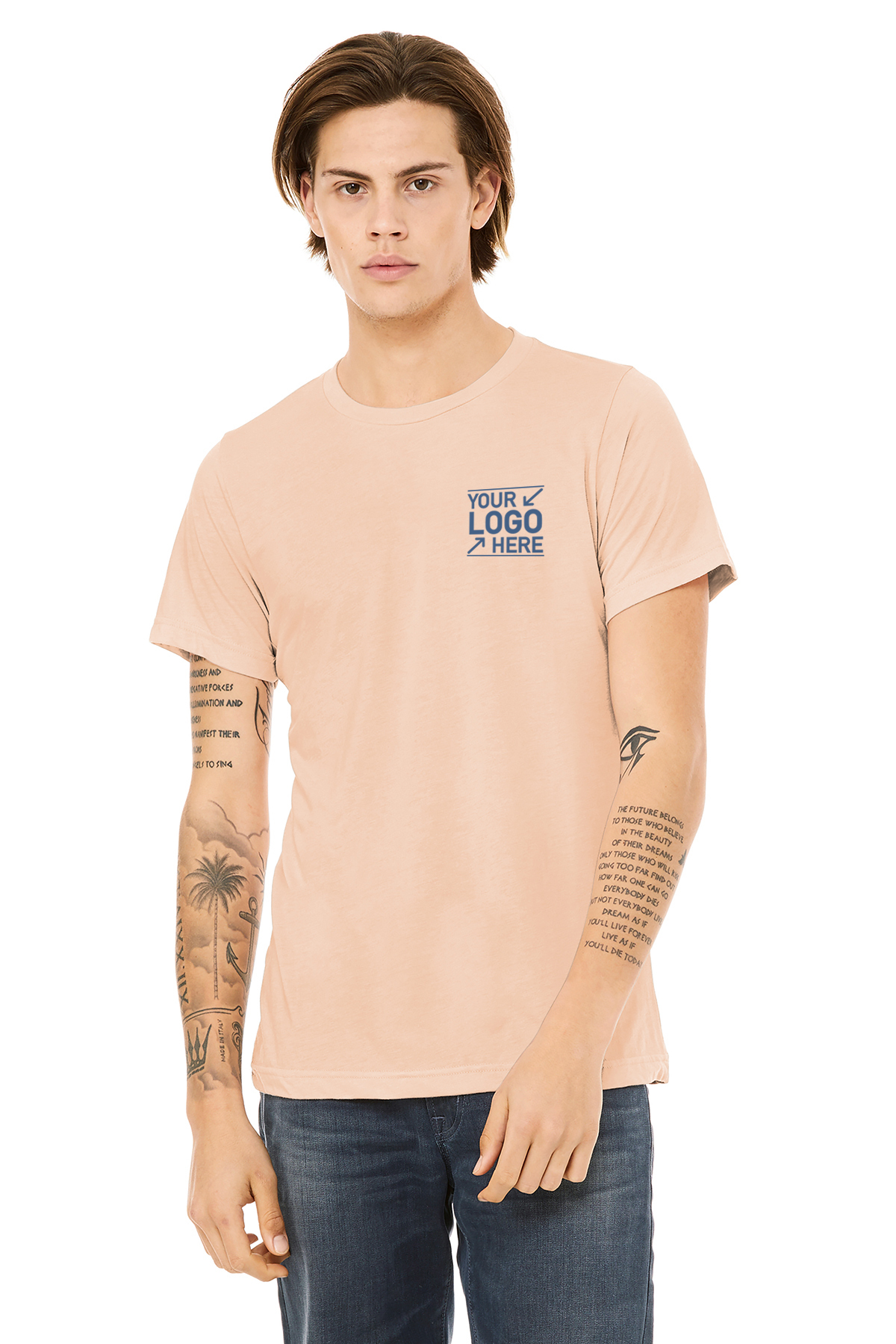BELLA+CANVAS Unisex Triblend Short Sleeve Tee - BC3413