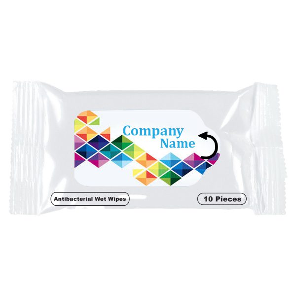 Anti-Bacterial Wet Wipe Packet Anti-Bacterial Wet Wipe Packet