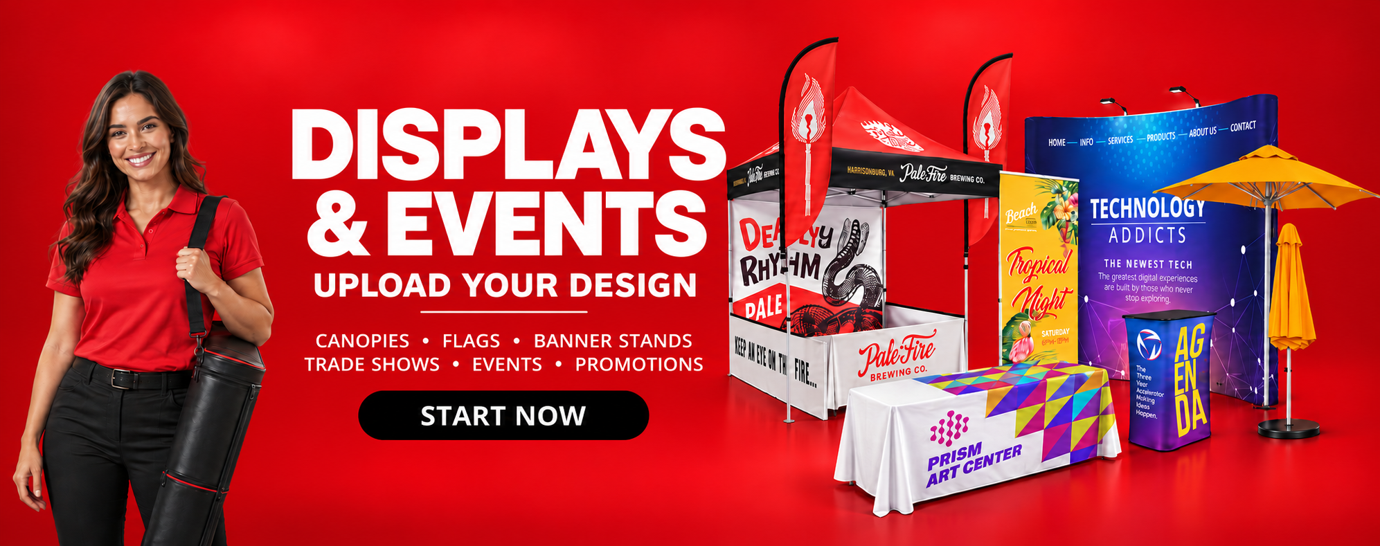 Display and stands
