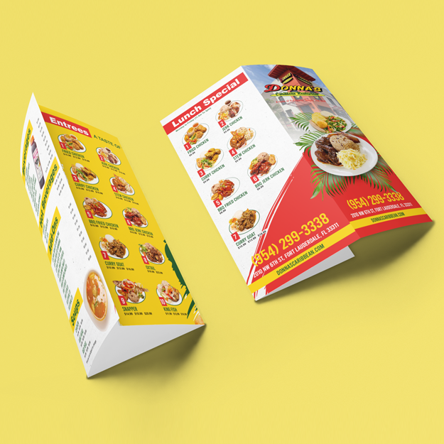 Same Day Brochures & Menus