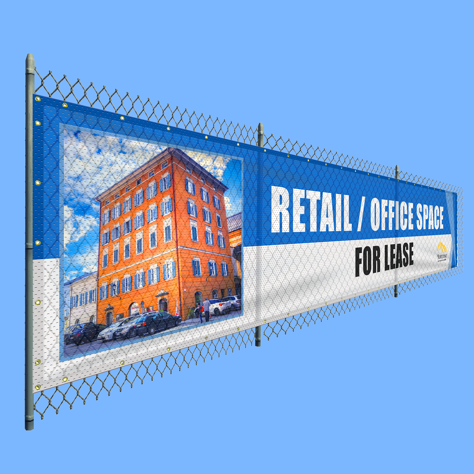 thumbnail image 2 of Weatherproof 'House For Sale' Banner With Eyelets – 120x60cm – Personalized German Real Estate Sign 2 of 5