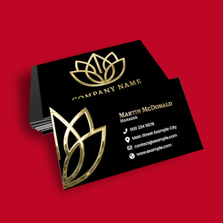 Raised Foil w/ Silk Lamination