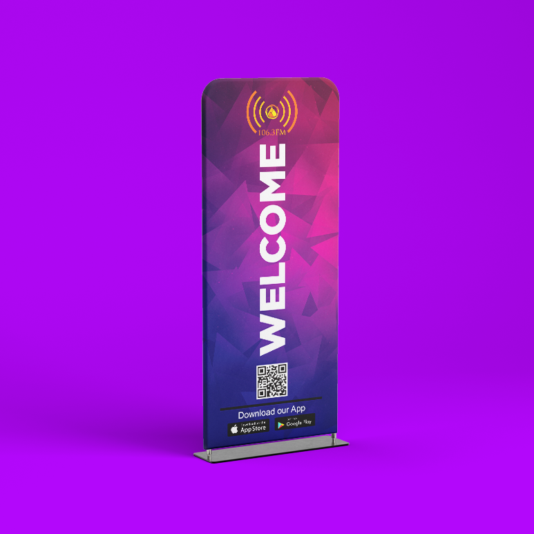 Fabric Banner Stand