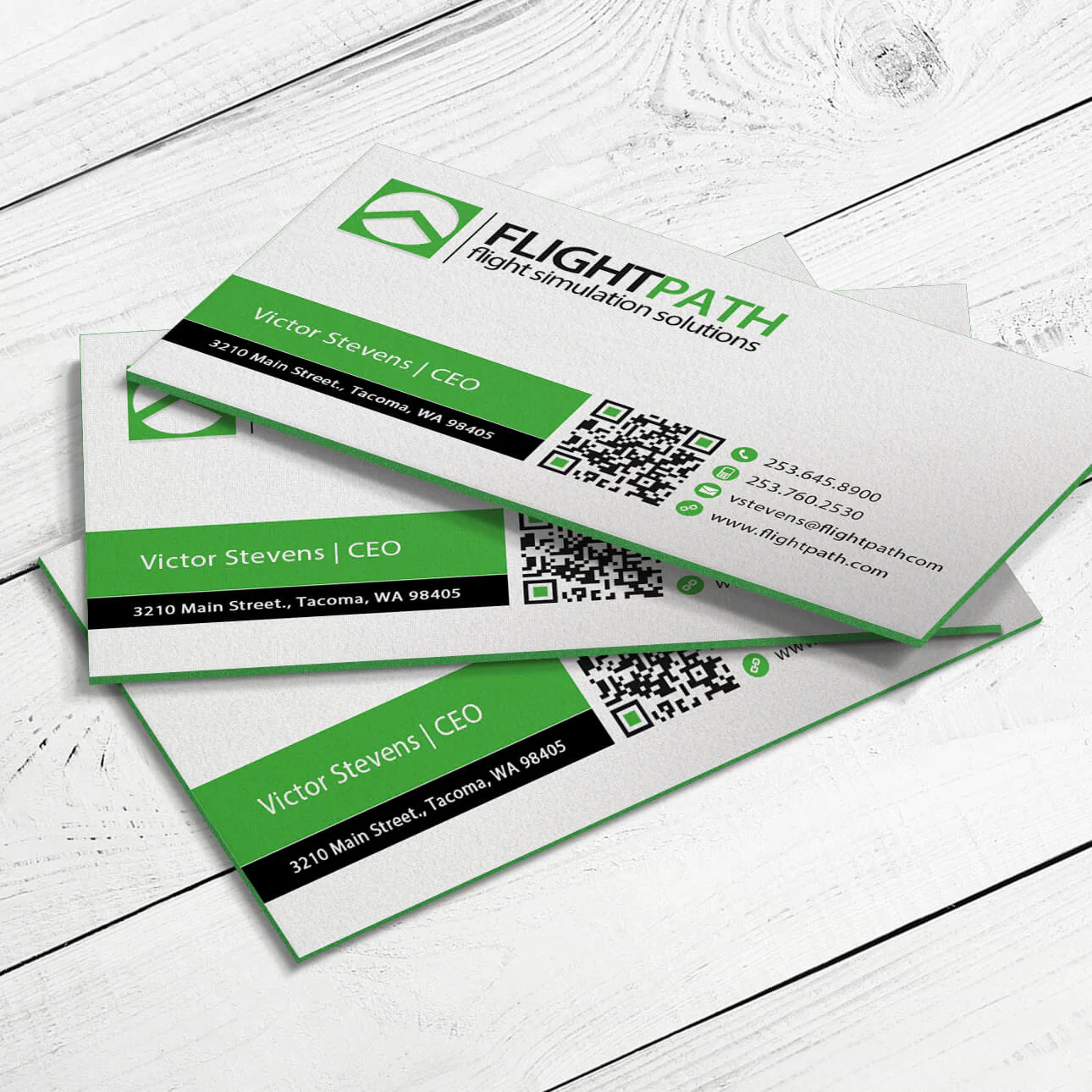 Triple Layer Business Cards