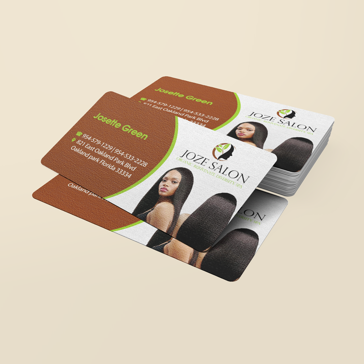 Linen Business Cards