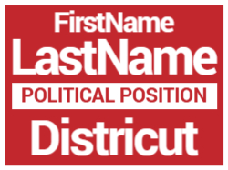 18 x 24 Political Campaign 2